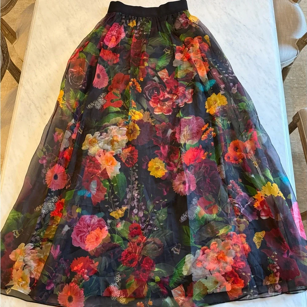 Alice & Olivia Floral Maxi Skirt - Picture 3 of 10